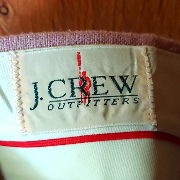 J. Crew Outfitters Vintage Mauvy Pink Linen High Rise Shorts - Picture 7 of 12